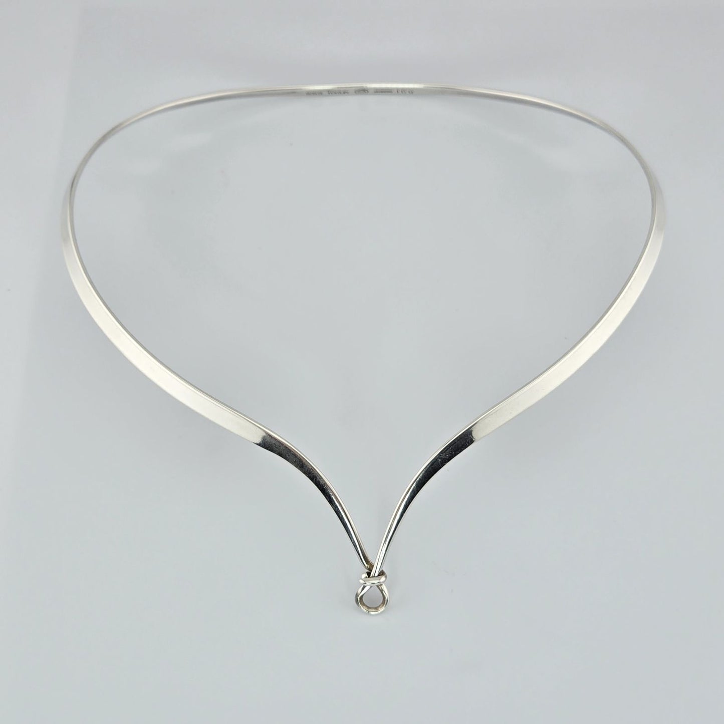 Vivianna Torun Georg Jensen #169 Sterling Silver Neck Ring Collar